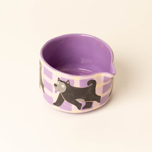 Bol à matcha Chawan Violet - Elena BM x Shiba matcha